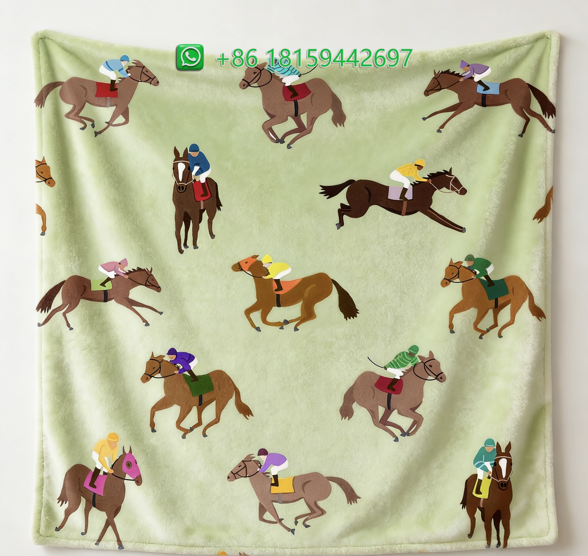 Hermes Throw Blankets